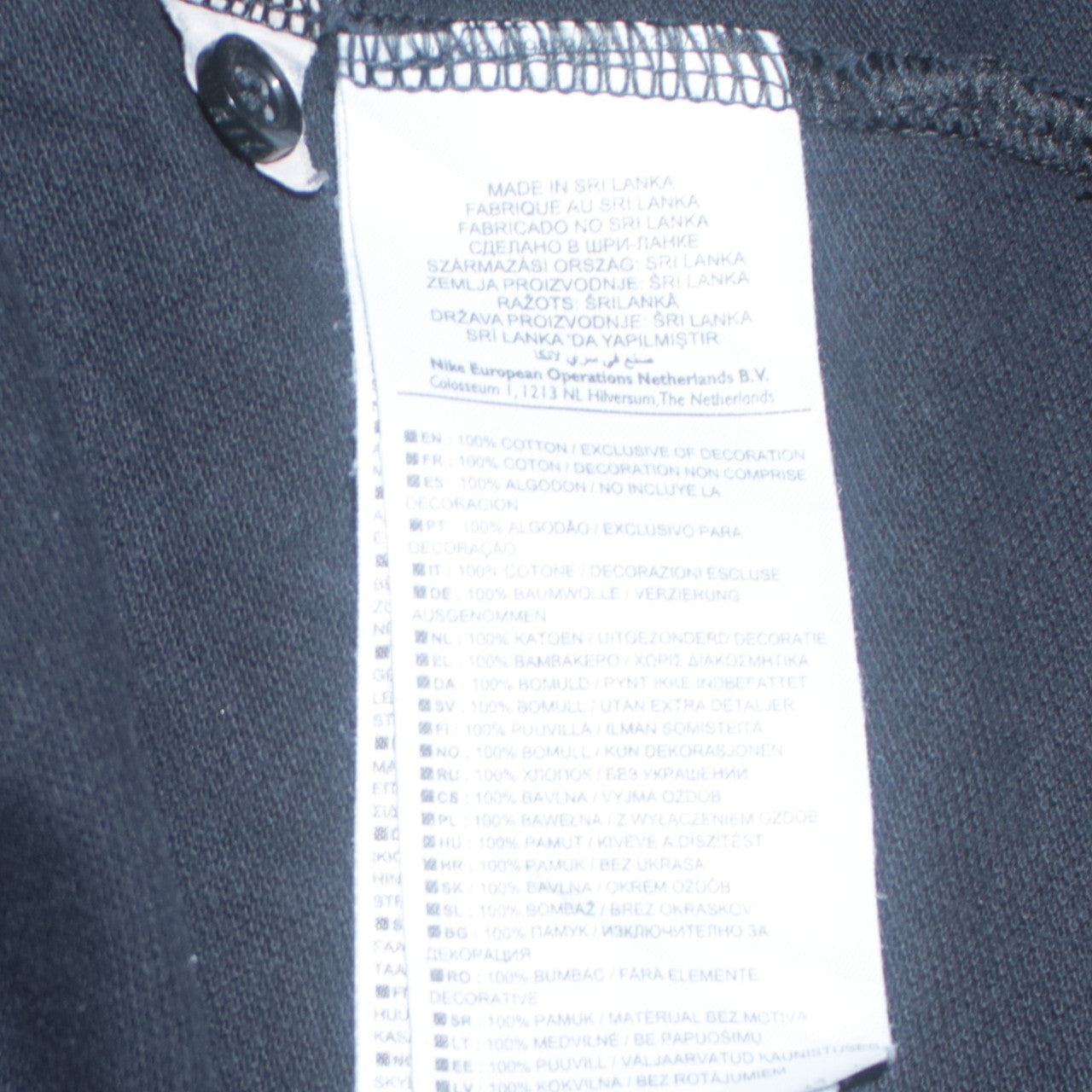 Mens UK Size S Nike Cotton Polo Shirt
