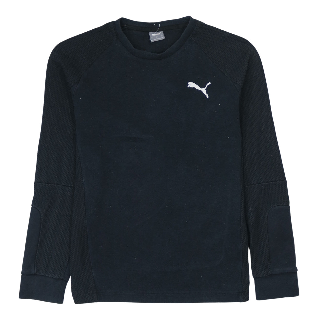 Mens UK Size L PUMA Black Pullover Sweatshirt