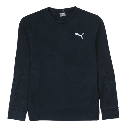 Mens UK Size L PUMA Black Pullover Sweatshirt
