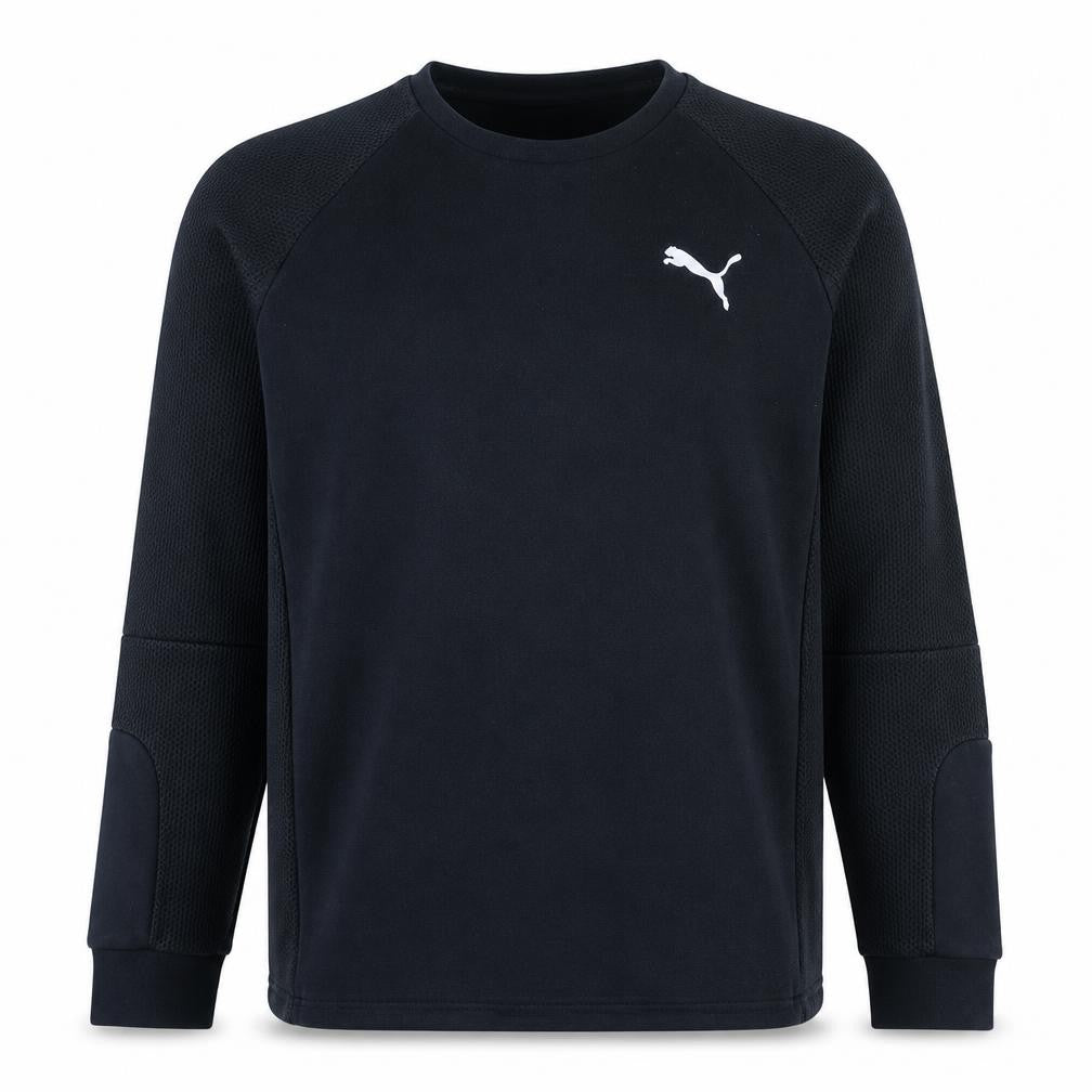 Mens UK Size L PUMA Black Pullover Sweatshirt