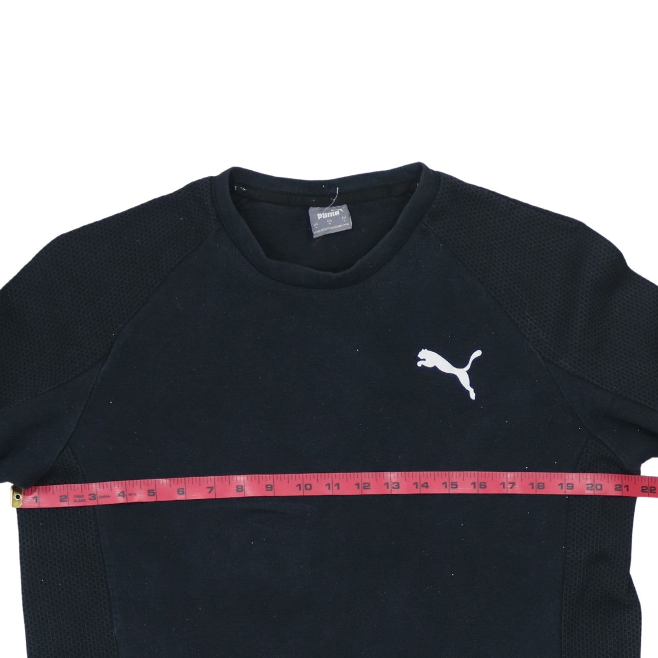 Mens UK Size L PUMA Black Pullover Sweatshirt