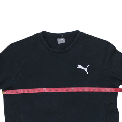 Mens UK Size L PUMA Black Pullover Sweatshirt