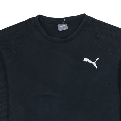 Mens UK Size L PUMA Black Pullover Sweatshirt