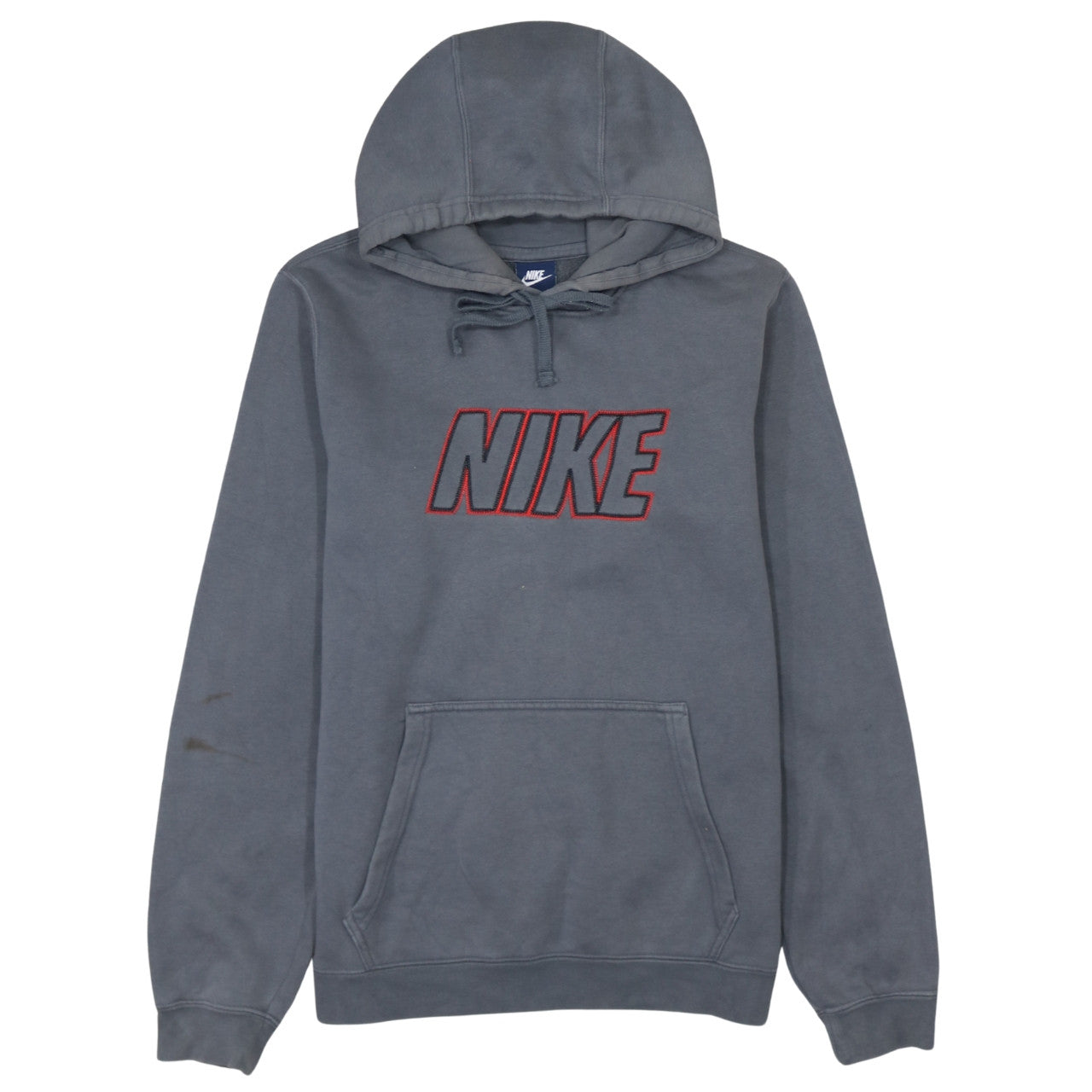 Mens UK Size S Nike Grey Pullover Hoodie