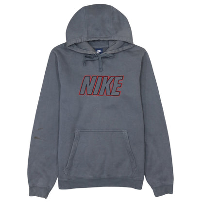 Mens UK Size S Nike Grey Pullover Hoodie