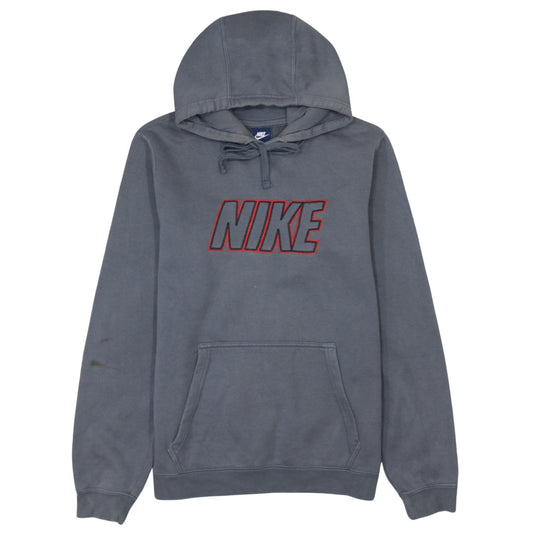 Mens UK Size S Nike Grey Pullover Hoodie