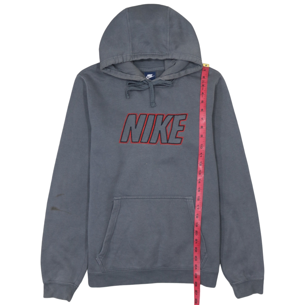 Mens UK Size S Nike Grey Pullover Hoodie