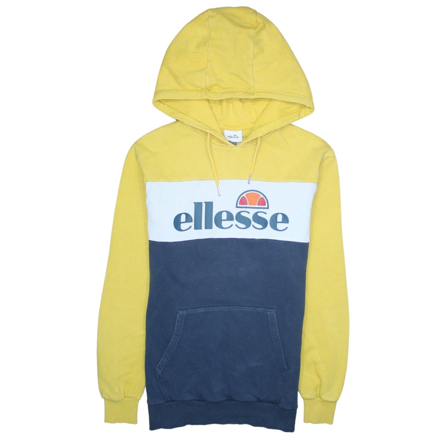 Mens UK Size S ellesse Multicoloured Pullover Hoodie