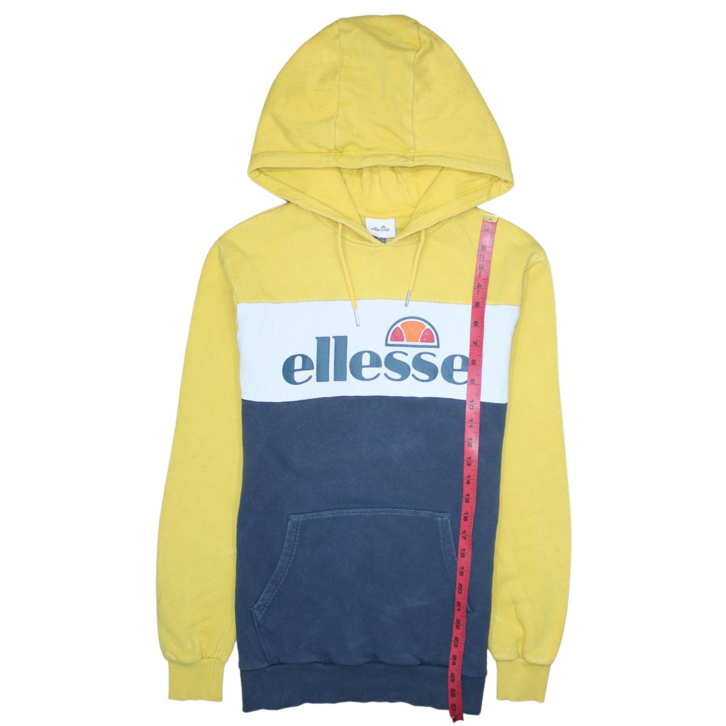 Mens UK Size S ellesse Multicoloured Pullover Hoodie