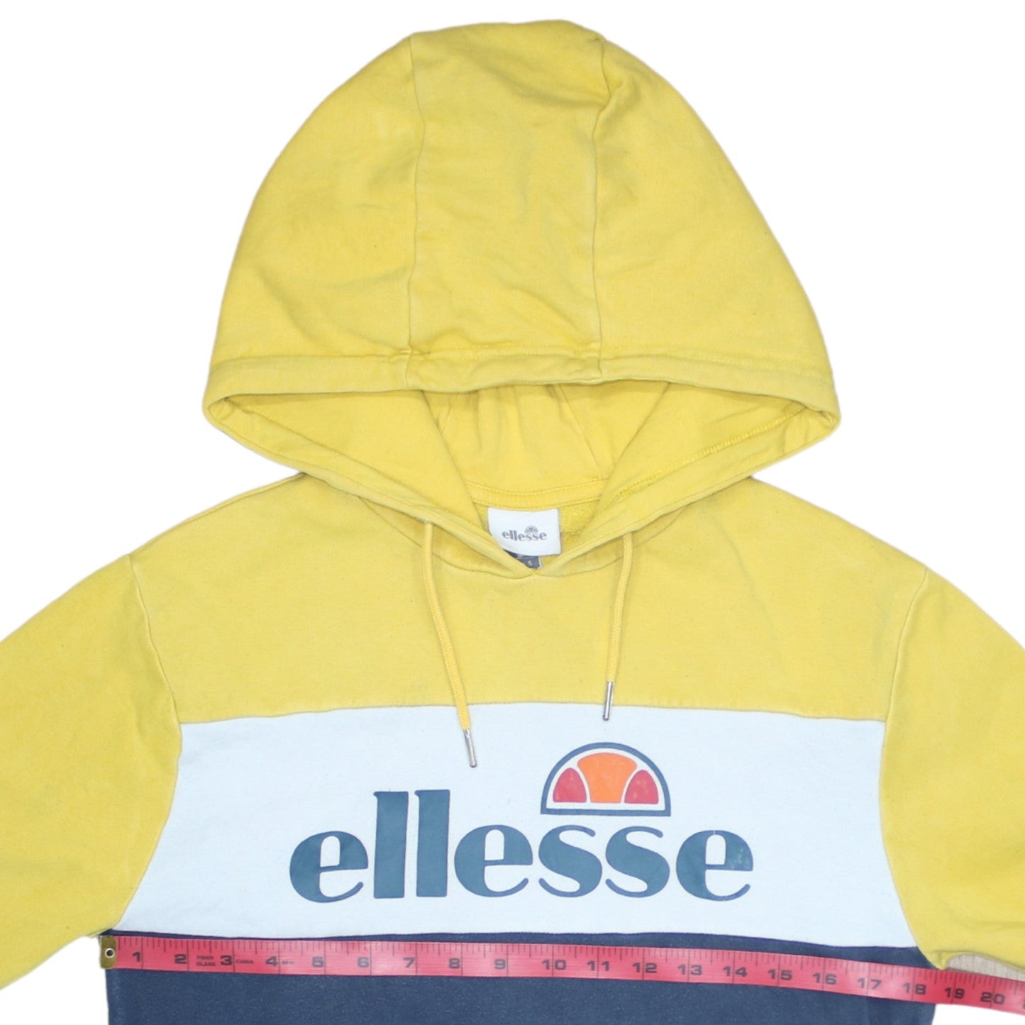 Mens UK Size S ellesse Multicoloured Pullover Hoodie
