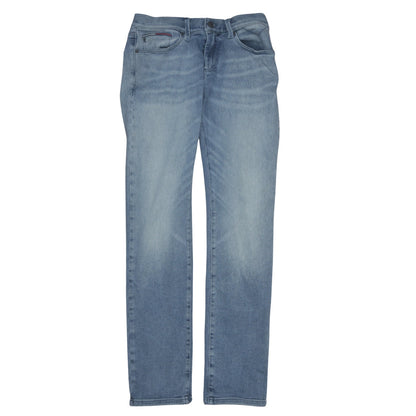 Mens UK Size M Tommy Jeans Regular Fit Straight Blue Jeans