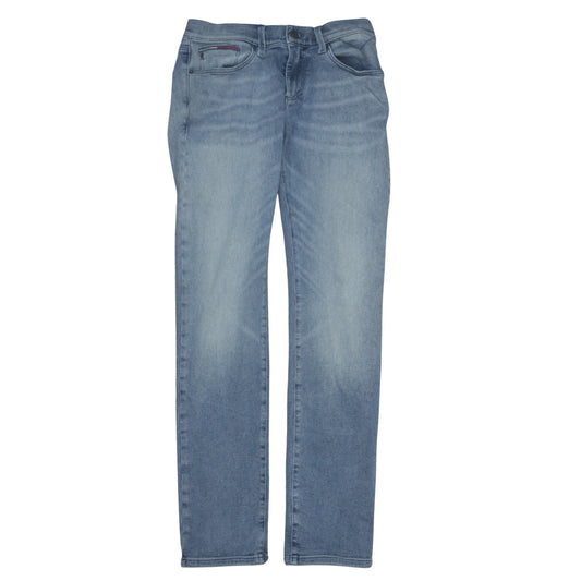 Mens UK Size M Tommy Jeans Regular Fit Straight Blue Jeans