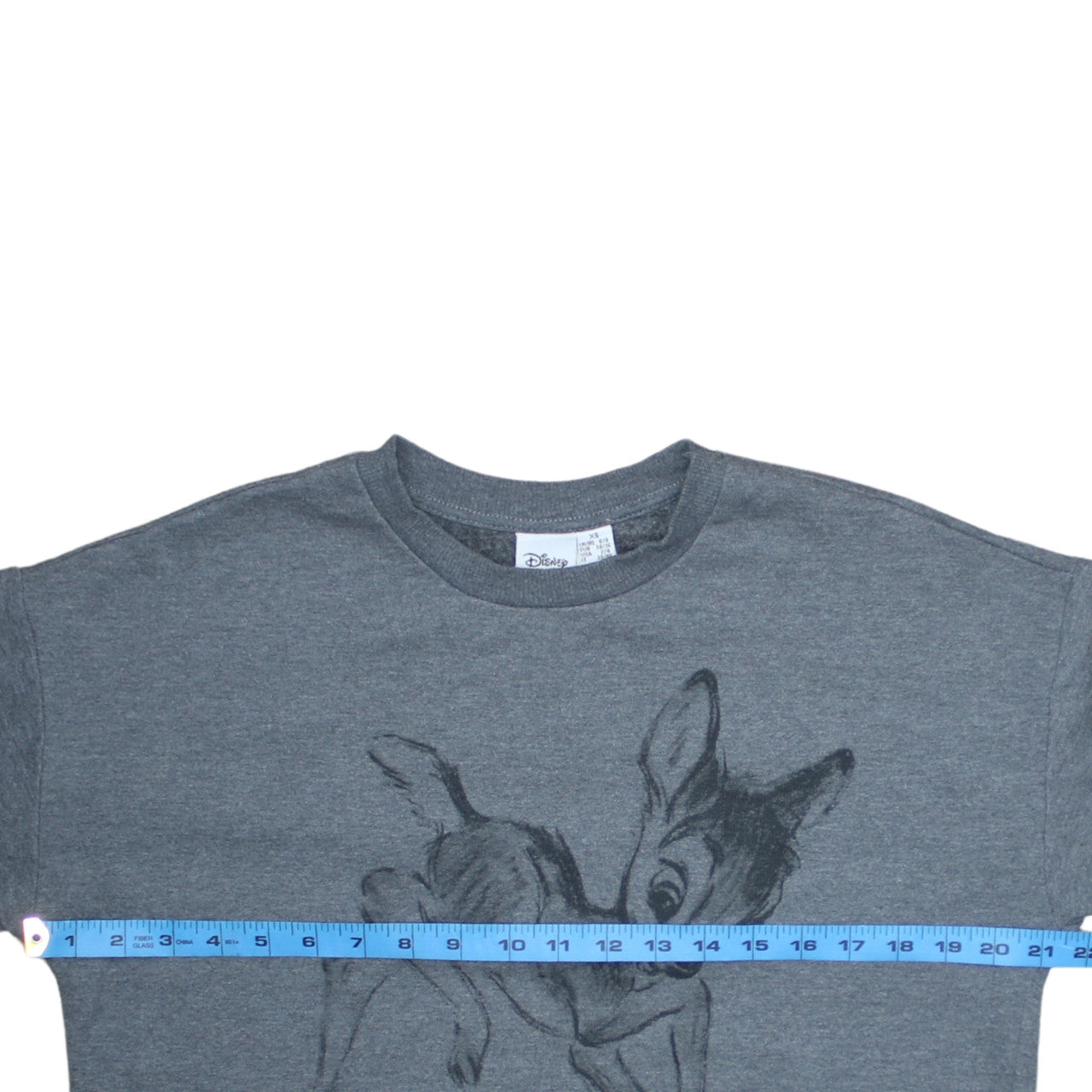 Womens UK Size XS Disney Grey Pullover Sweatshirt