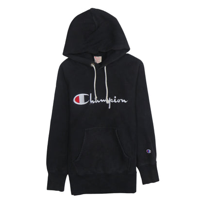 Mens UK Size S Champion Black Pullover Hoodie