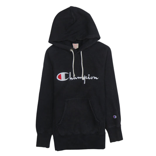 Mens UK Size S Champion Black Pullover Hoodie
