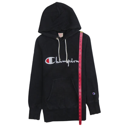 Mens UK Size S Champion Black Pullover Hoodie