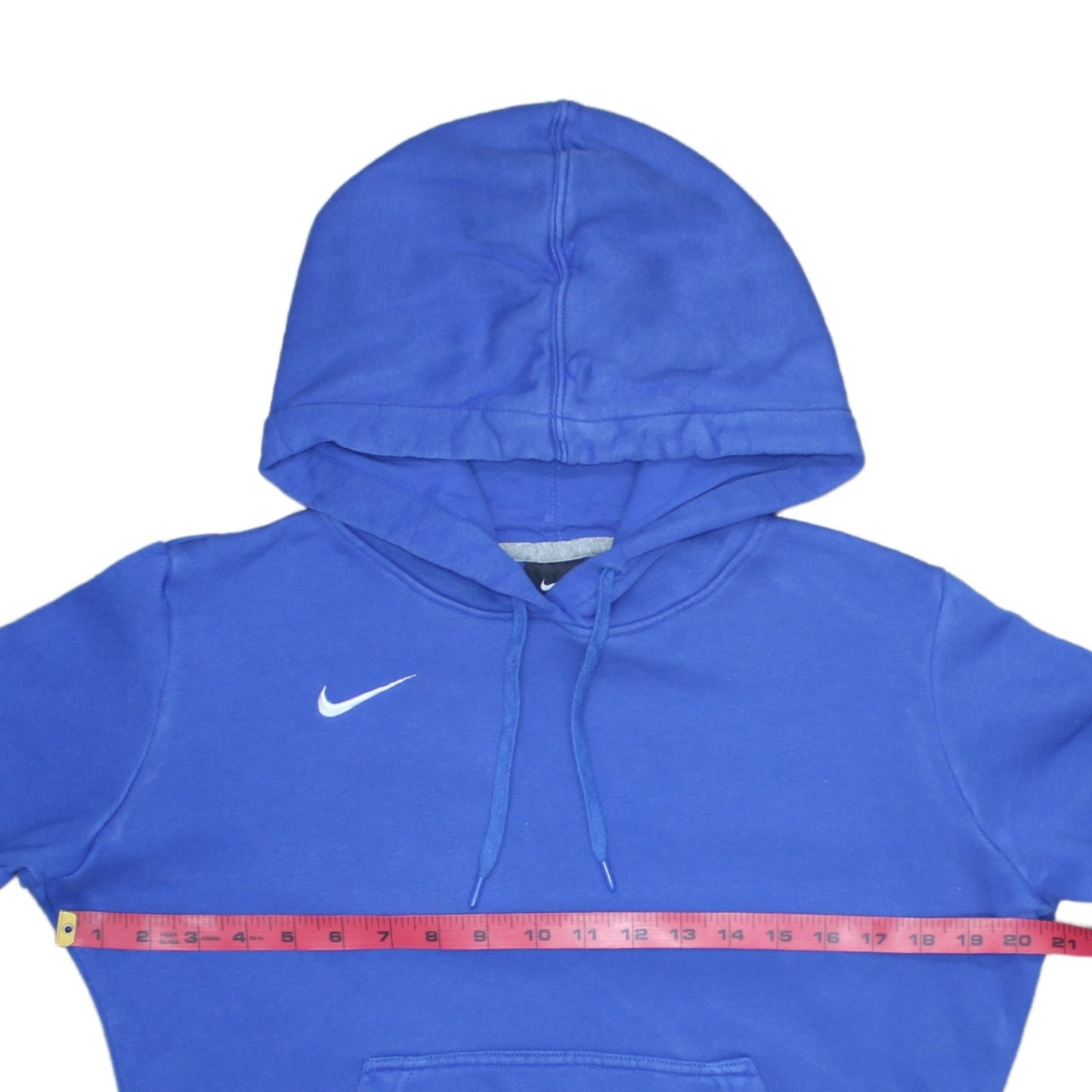 Womens UK Size S Nike Blue Pullover Hoodie