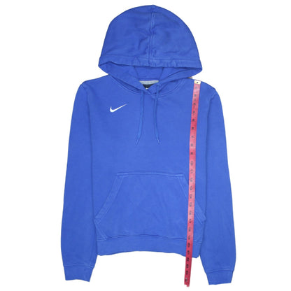 Womens UK Size S Nike Blue Pullover Hoodie