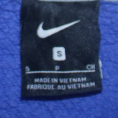 Womens UK Size S Nike Blue Pullover Hoodie