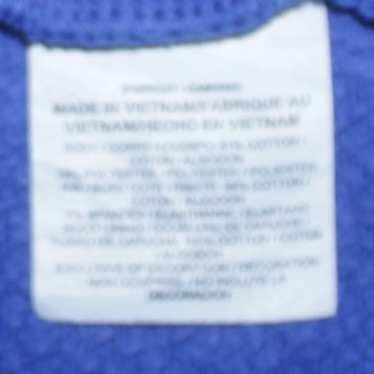 Womens UK Size S Nike Blue Pullover Hoodie