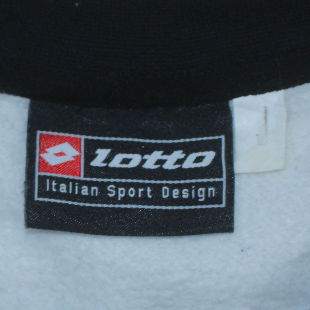 Mens UK Size L Lotto Black Pullover Sweatshirt