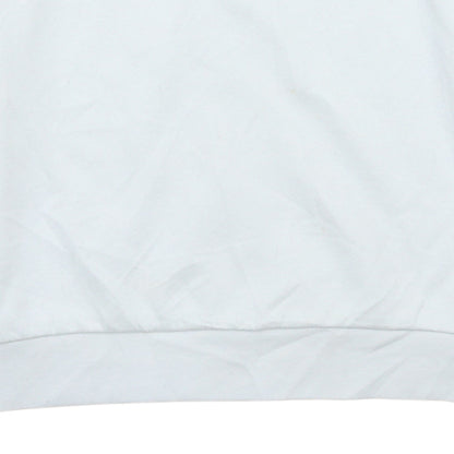 Champion Boys White Crew Neck Sweatshirt 15-16 Years Logo Print