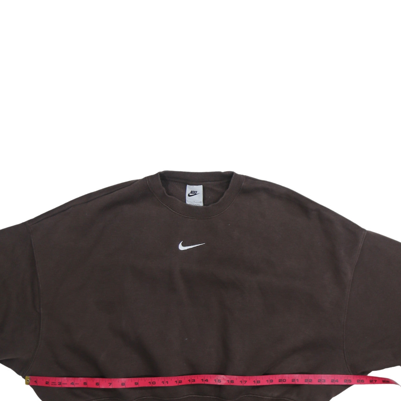 Womens UK Size S Nike Brown Pullover Sweatshirt