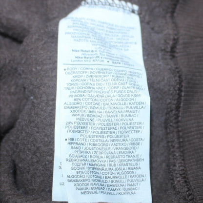 Womens UK Size S Nike Brown Pullover Sweatshirt