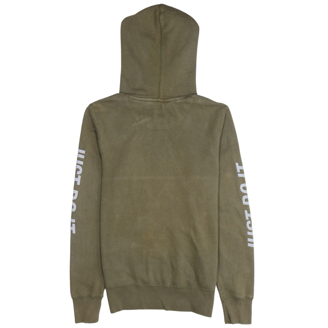 Mens UK Size S Nike Green Pullover Hoodie