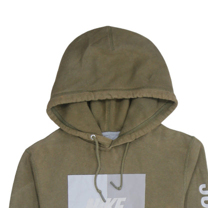 Mens UK Size S Nike Green Pullover Hoodie