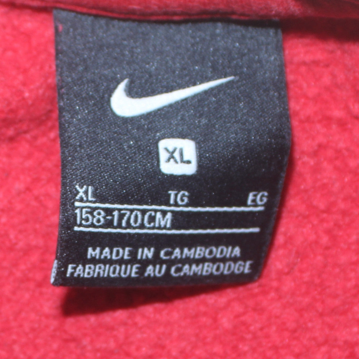 Teens UK Size XL Nike Red Pullover Sweatshirt
