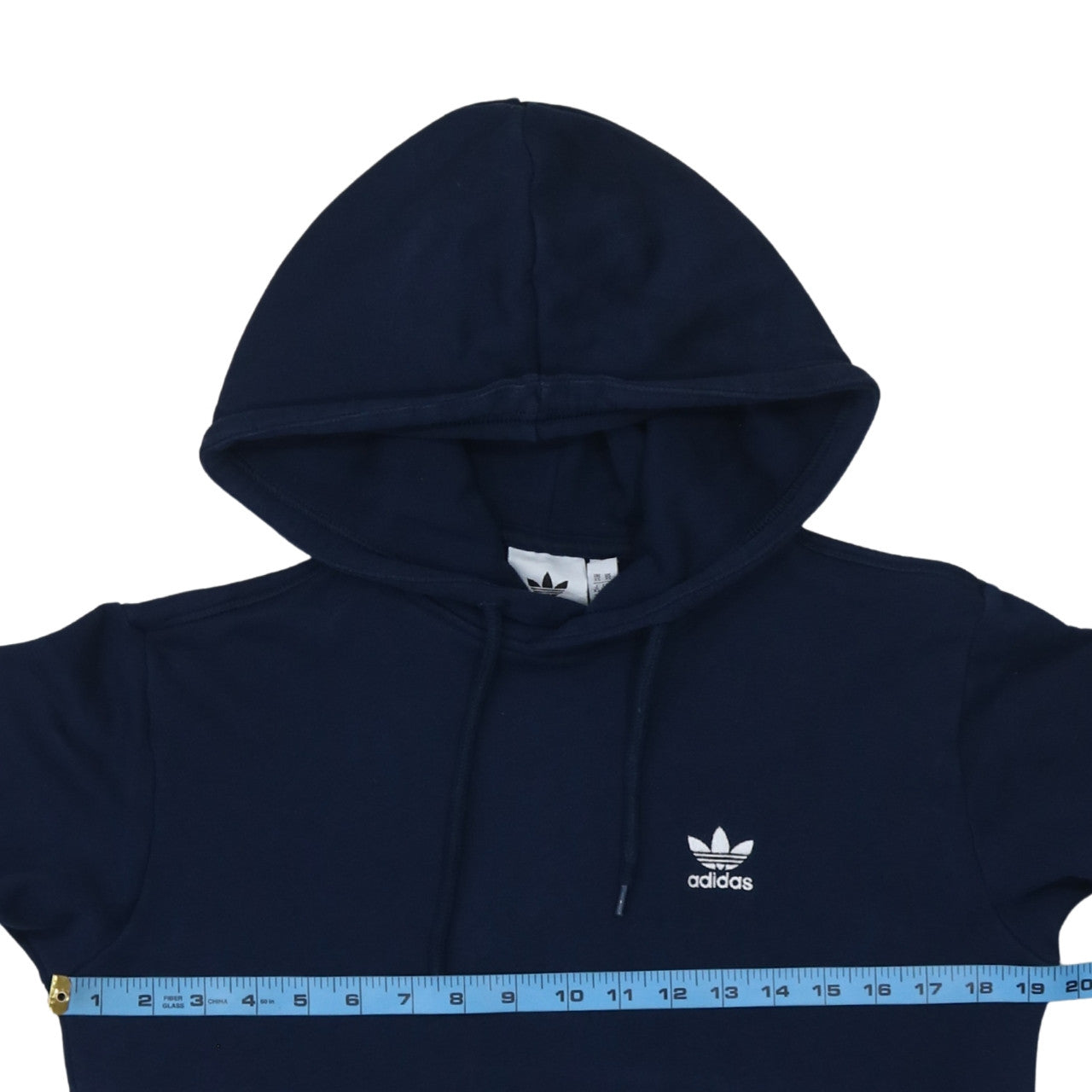 Mens UK Size XS adidas Blue Pullover Hoodie