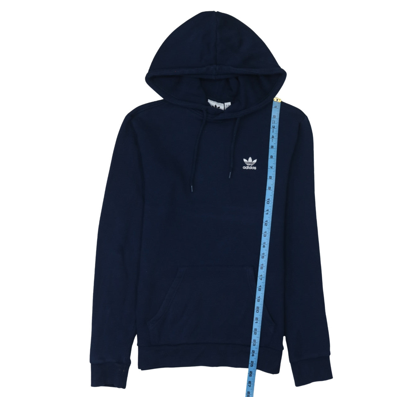 Mens UK Size XS adidas Blue Pullover Hoodie