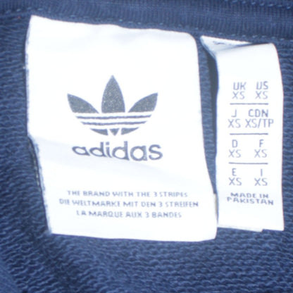 Mens UK Size XS adidas Blue Pullover Hoodie