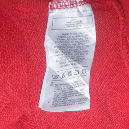 Womens UK Size 8 adidas Red Pullover Hoodie