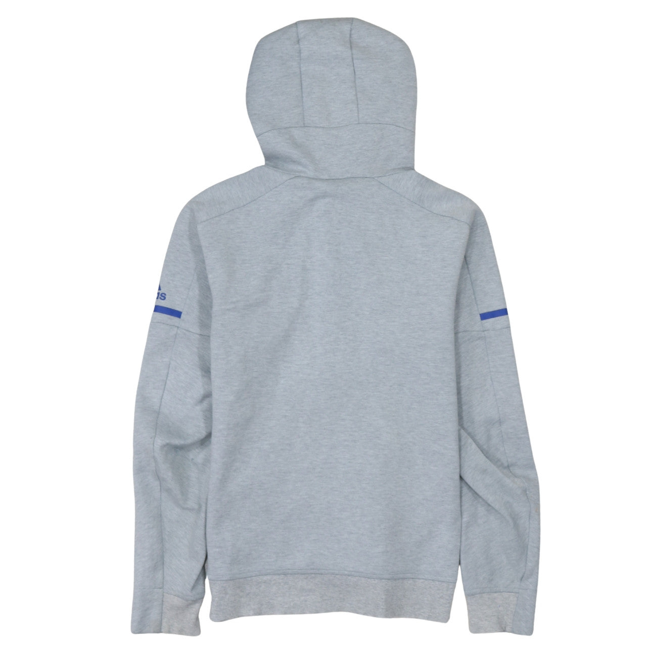 Mens UK Size XS adidas Grey Full Zip Hoodie