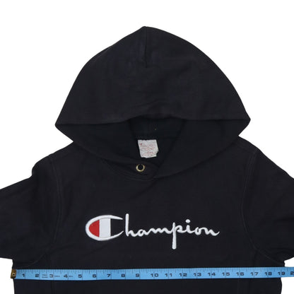 Mens UK Size L Champion Black Pullover Hoodie