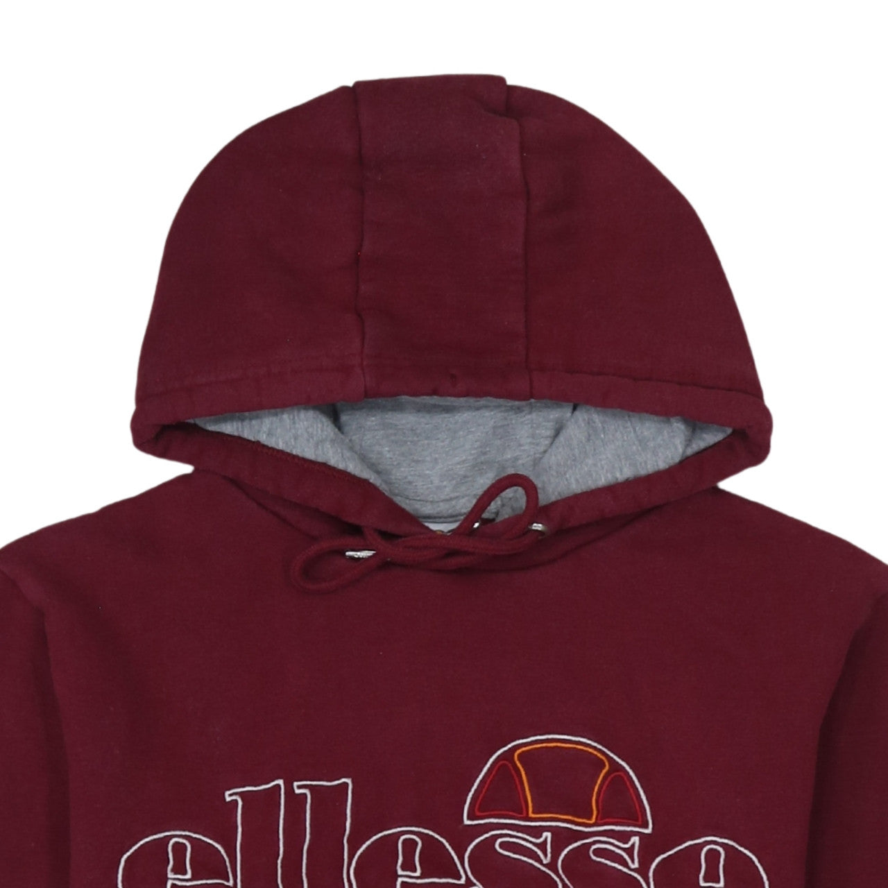 Mens UK Size S ellesse Red Pullover Hoodie