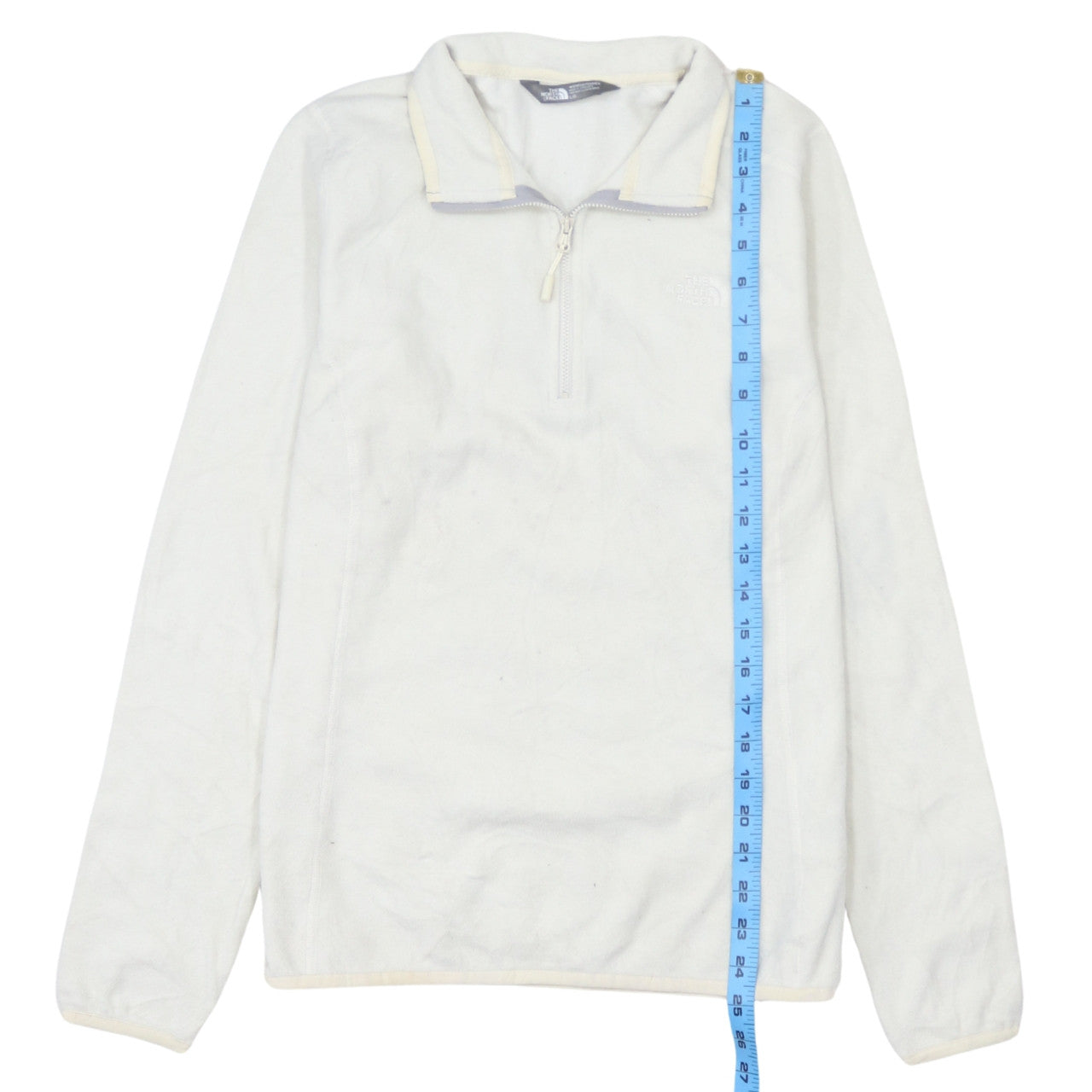 Womens UK Size L The North Face White Pullover Sweatshirt