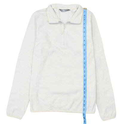 Womens UK Size L The North Face White Pullover Sweatshirt