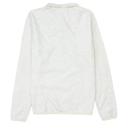 Womens UK Size L The North Face White Pullover Sweatshirt