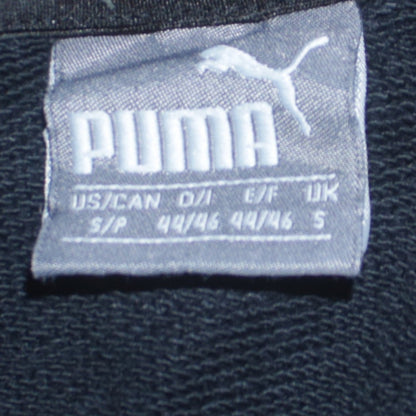 Mens UK Size S PUMA Black Pullover Hoodie