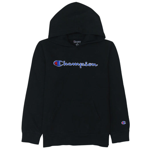 Womens UK Size XL Champion Black Pullover Hoodie