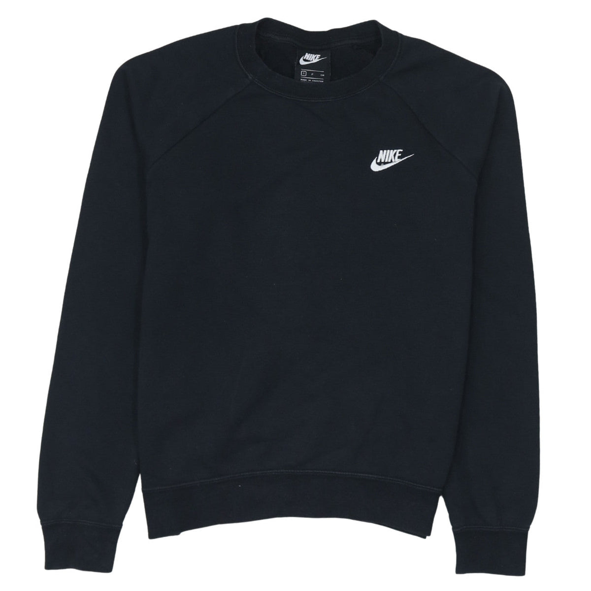 Mens UK Size S Nike Black Pullover Sweatshirt