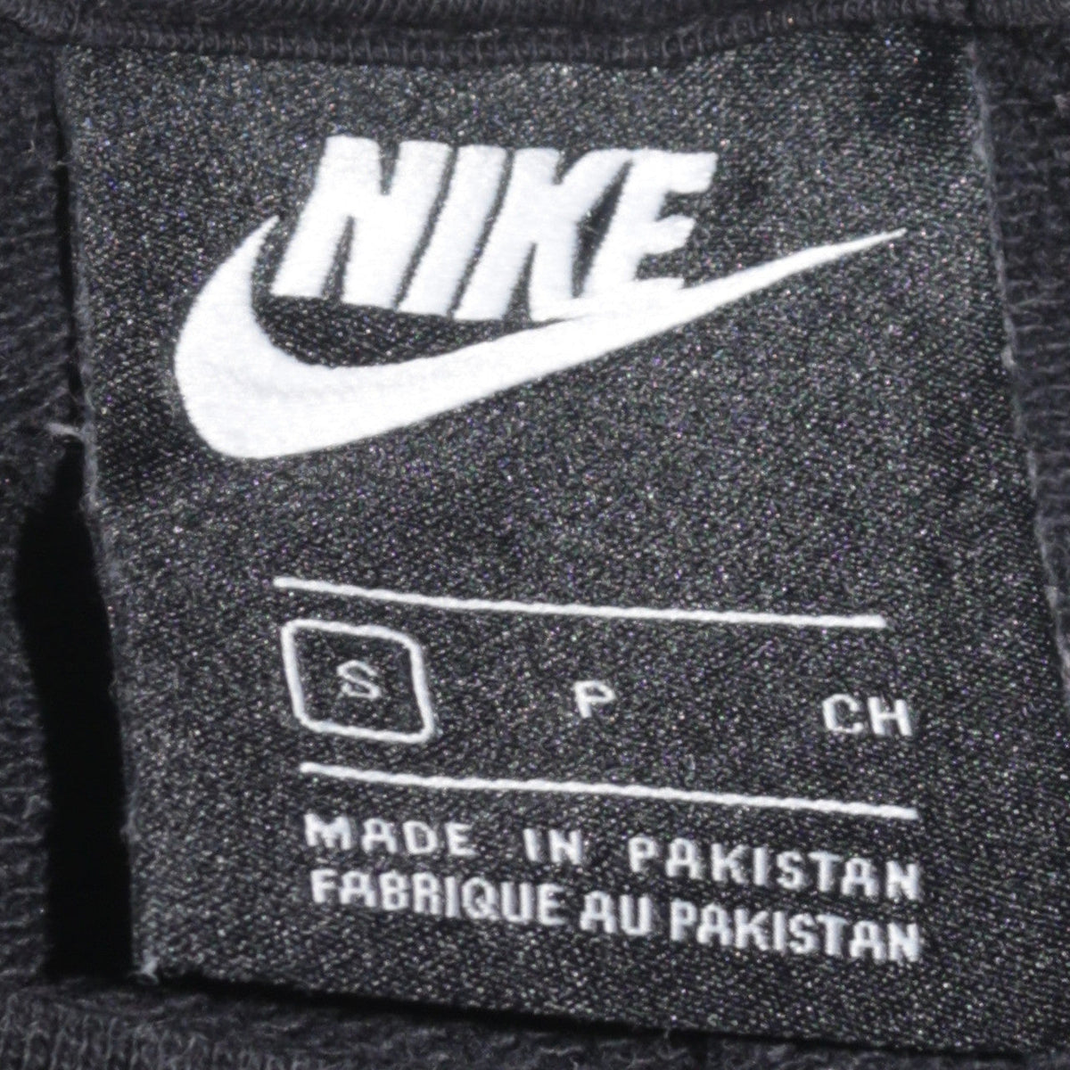 Mens UK Size S Nike Black Pullover Sweatshirt