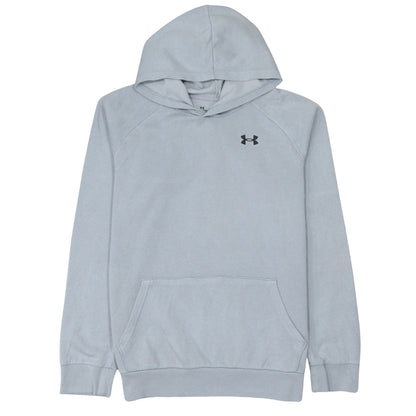 Under Armour Boys Grey Pullover Hoodie M - Fleece Sports Sweatshirt