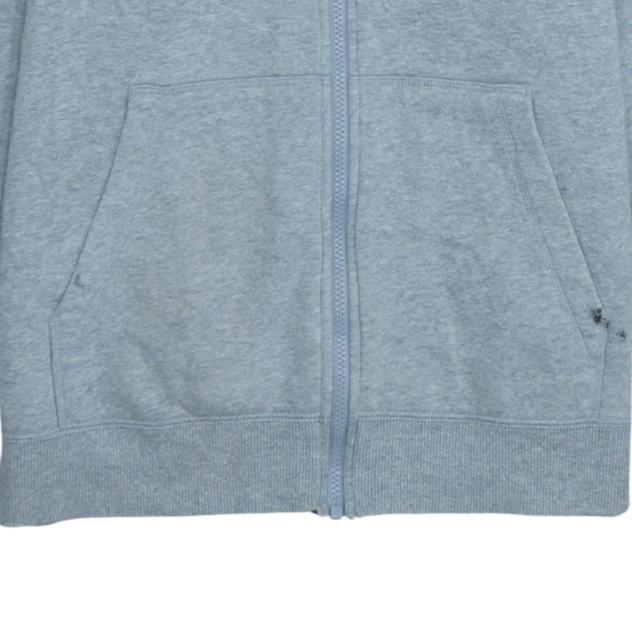 Mens UK Size M Under armour Grey Full Zip Hoodie