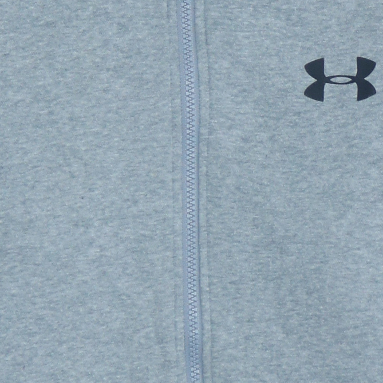 Mens UK Size M Under armour Grey Full Zip Hoodie
