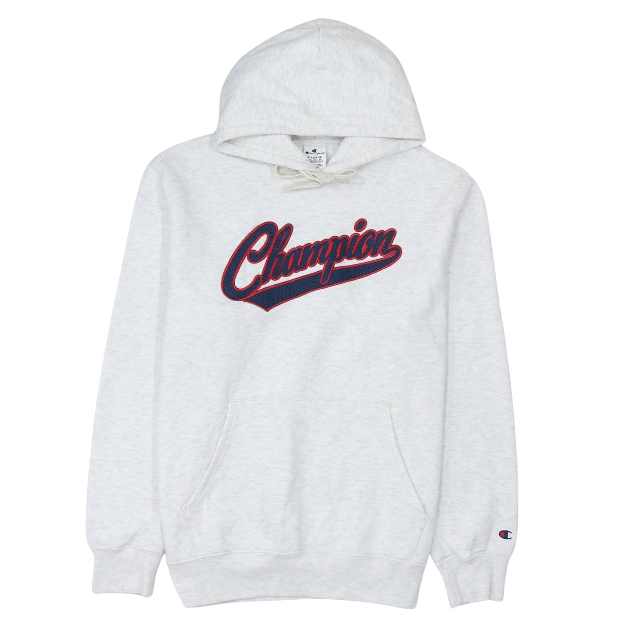 Mens UK Size XL Champion Grey Pullover Hoodie