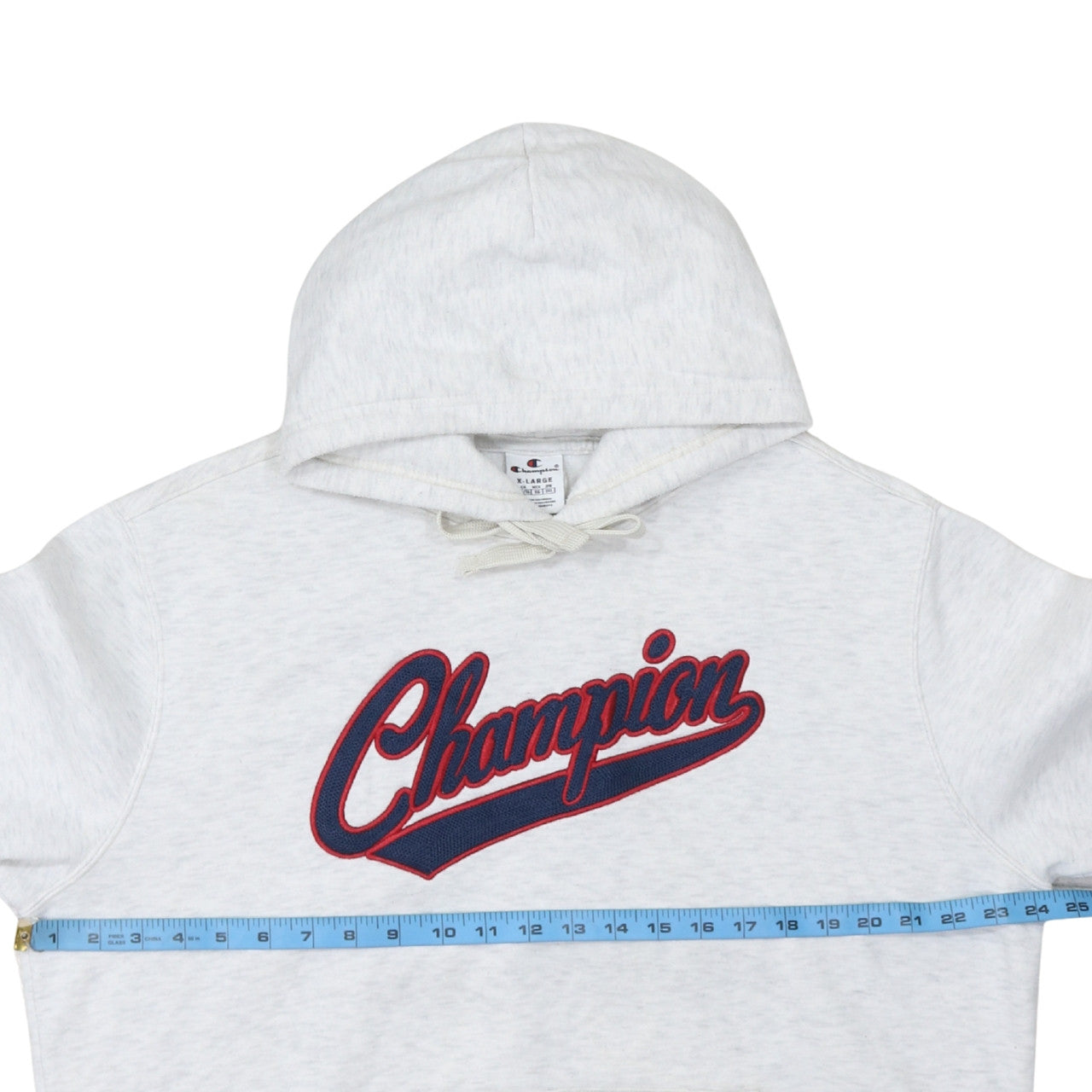 Mens UK Size XL Champion Grey Pullover Hoodie